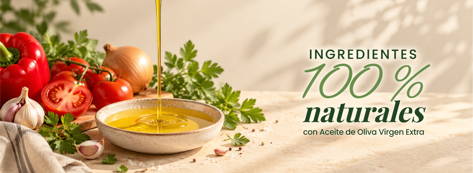 100% ingredientes naturales
